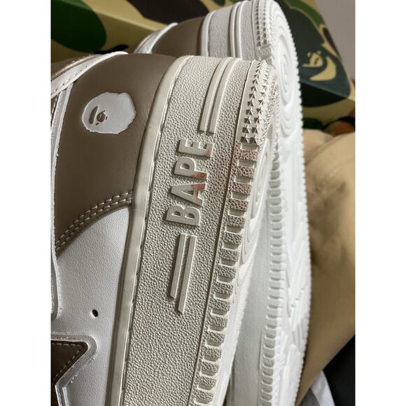 A Bathing Ape Bape Sta #4 Beige main image 6
